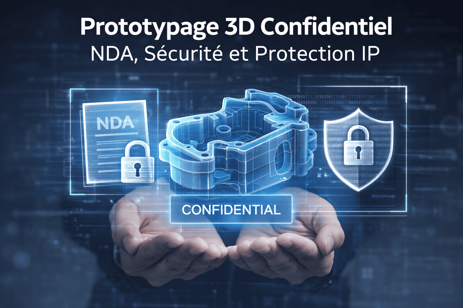 Prototypage 3D Confidentiel : NDA, Sécurité et Protection IP